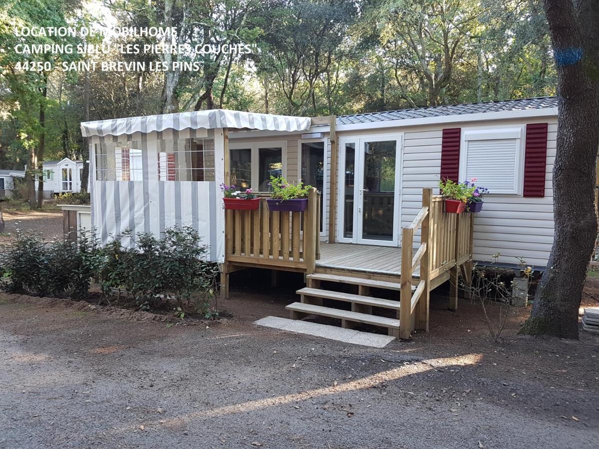 Agreable Mobilhome 6 - 8 Places Saint-Brévin-les-Pins Eksteriør bilde